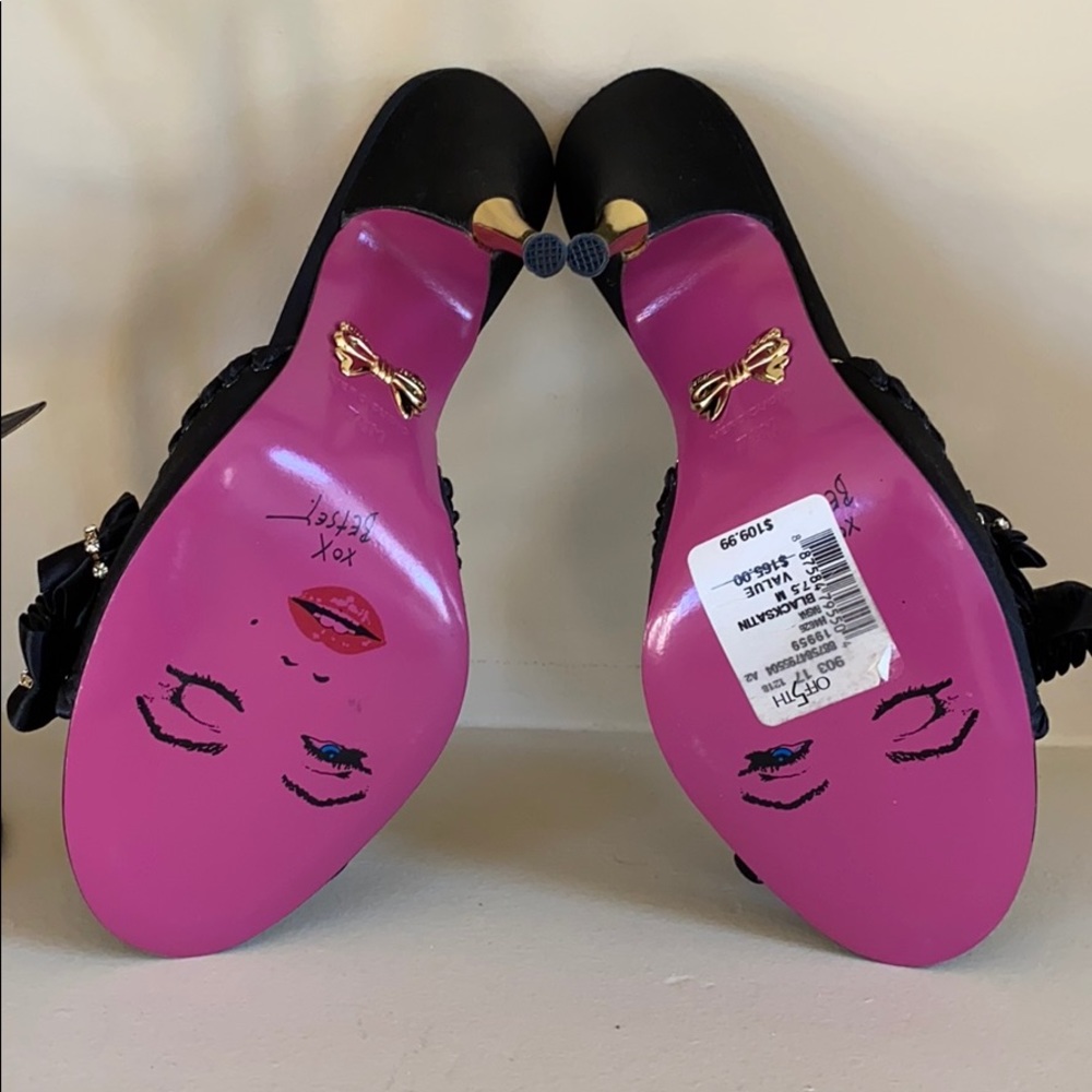 Betsey Johnson Slide Kitten Heel - Picture 5 of 8